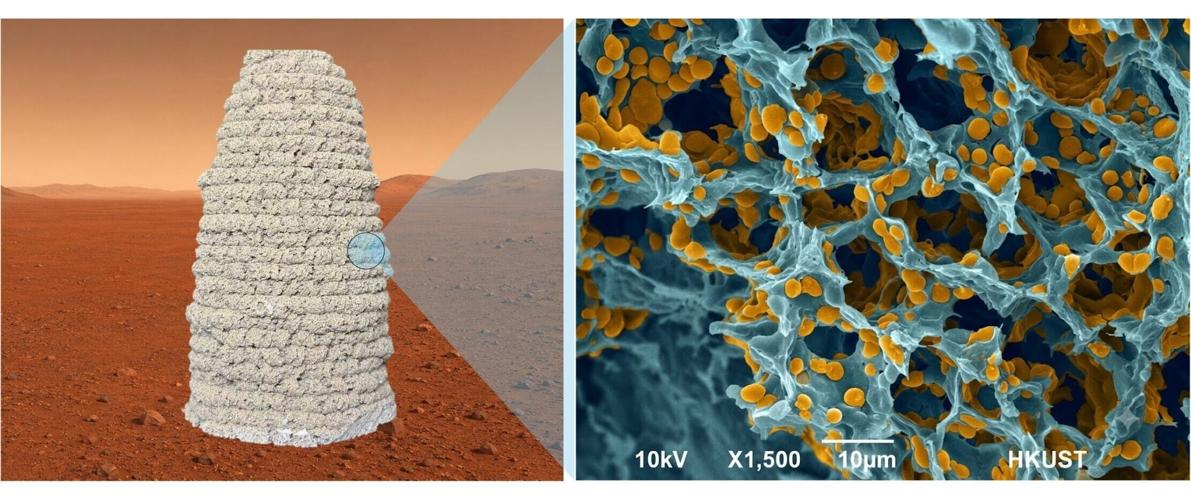 Plan to 3D print houses on Mars after scientists inspired by freeze-dried fruit