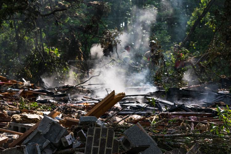 PHOTOS: Home Explodes in Coosa County