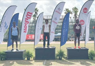 TJ Clary leads county at state track meet