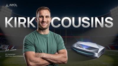 AWOL Vision & Valerion Brand Ambassador Kirk Cousins