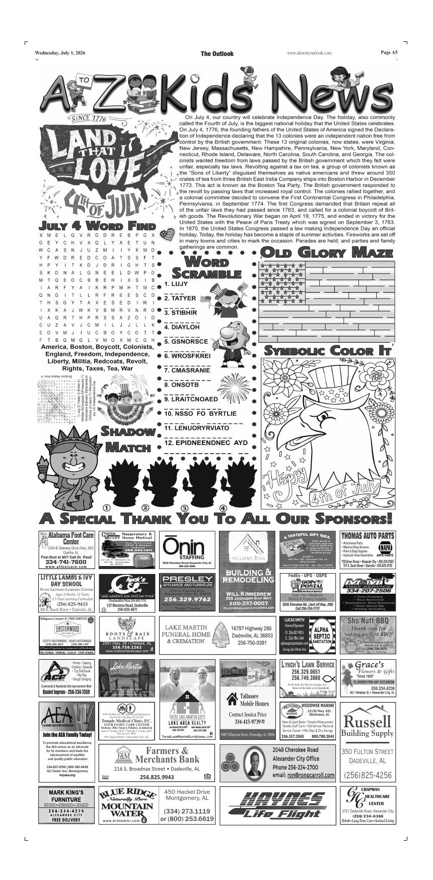 Page A05