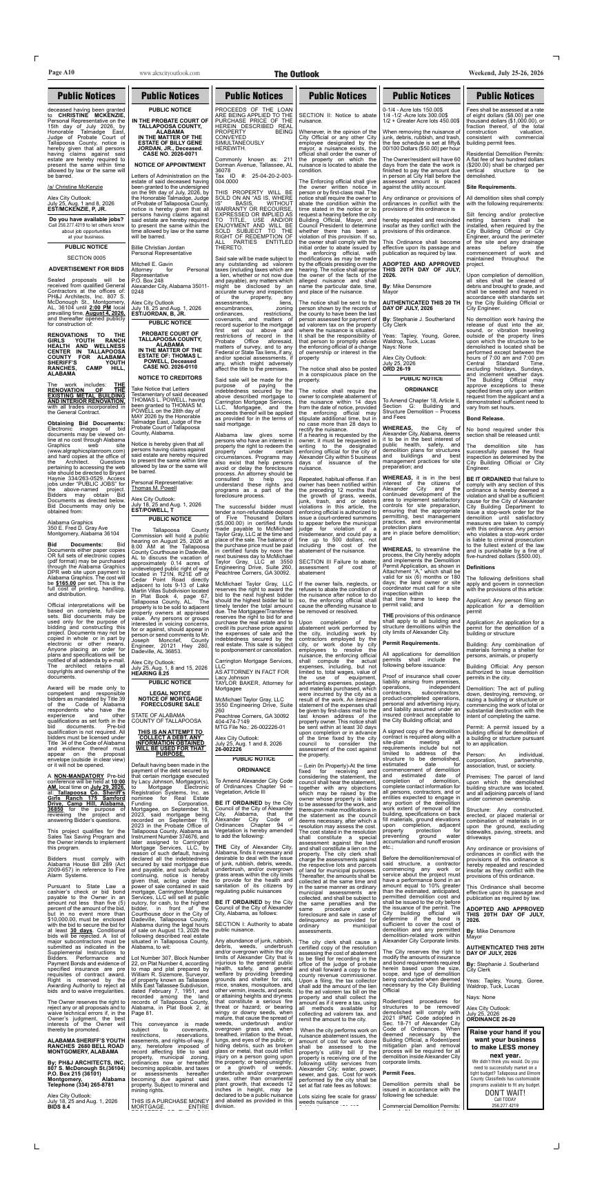 Page A10