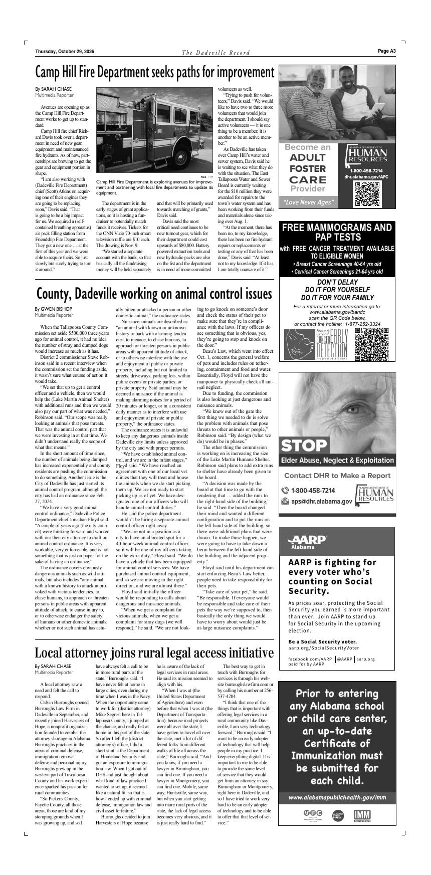 Page A03