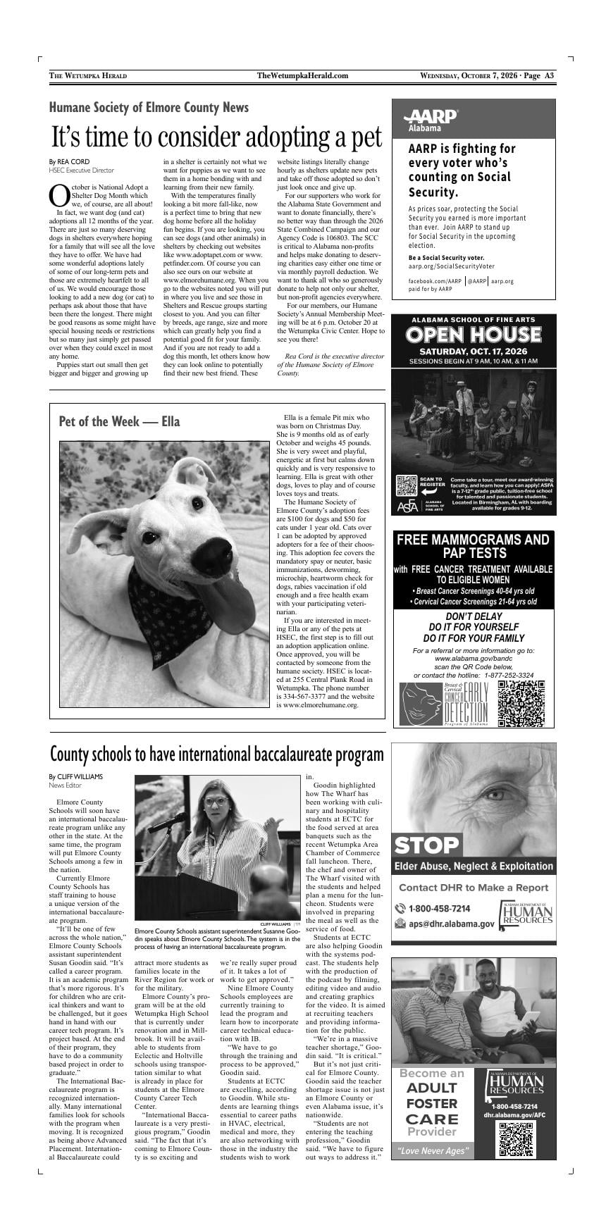 Page A03