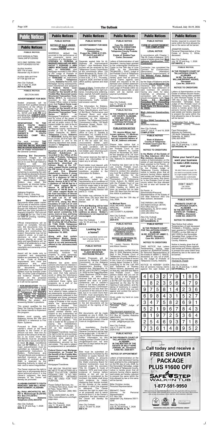Page A10