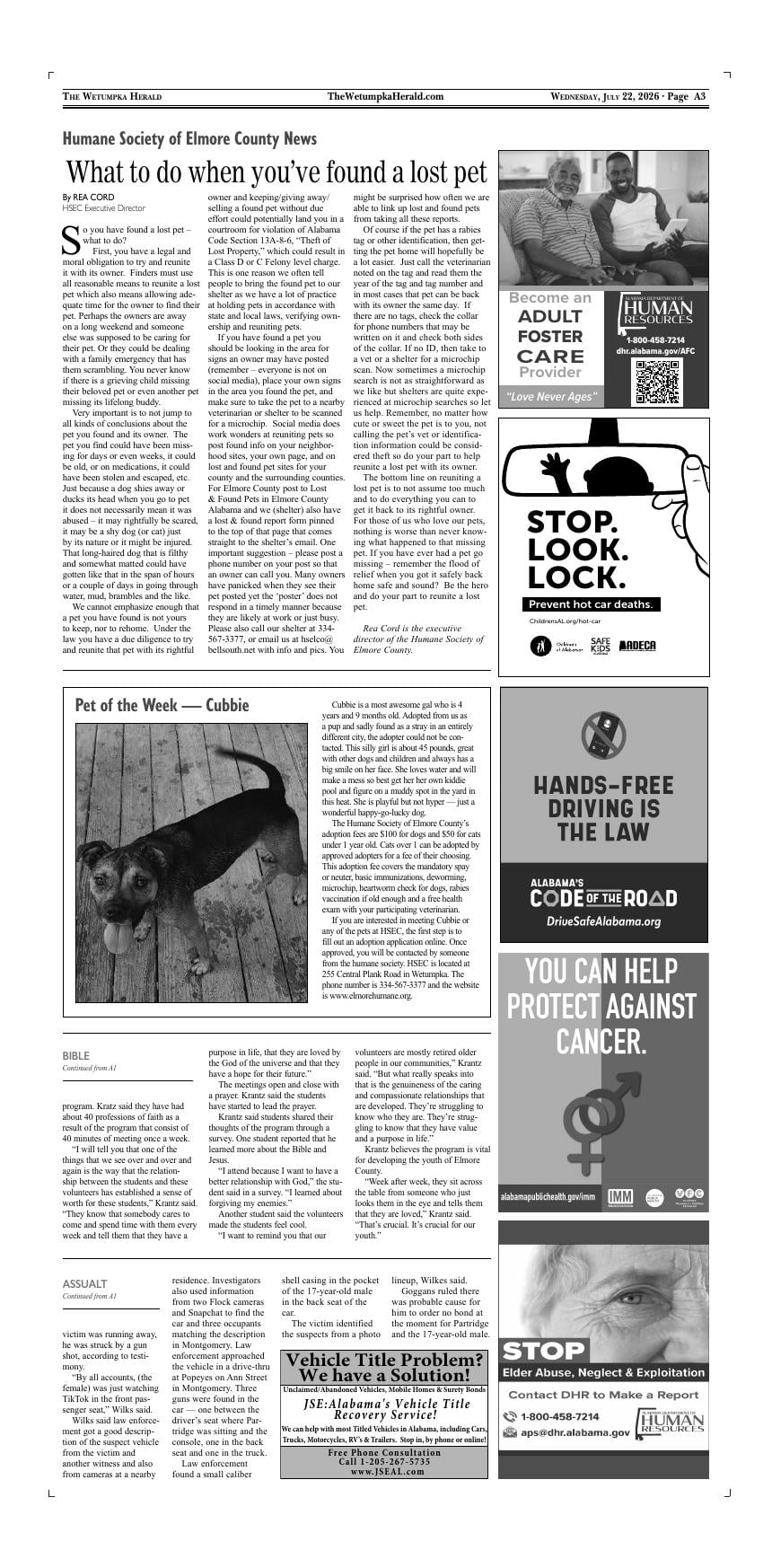 Page A03