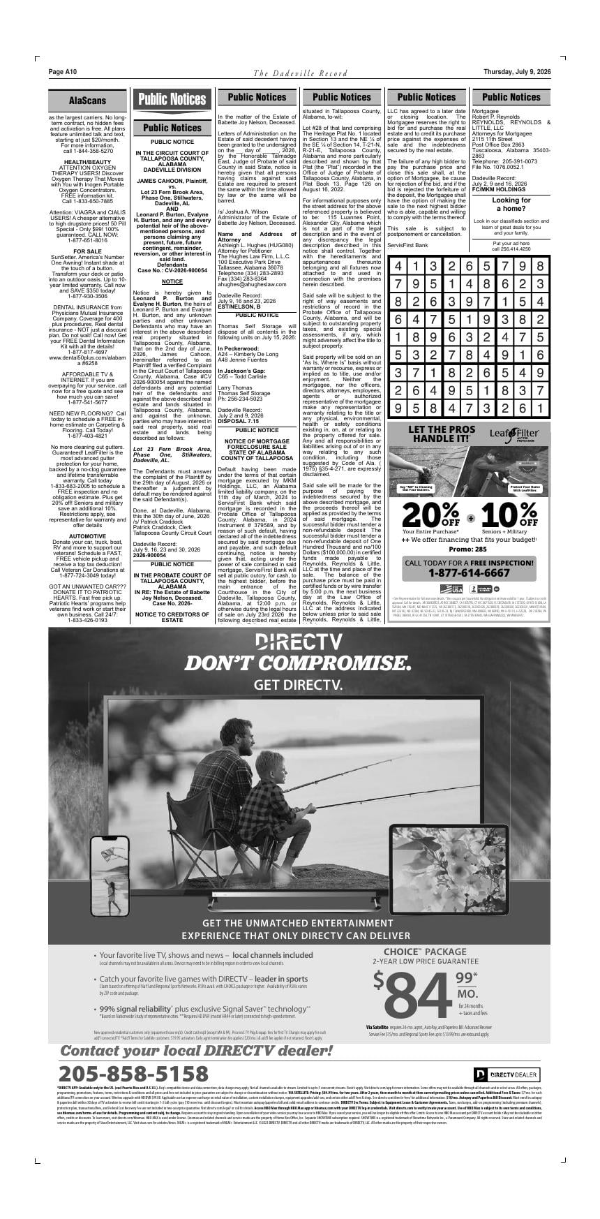Page A10