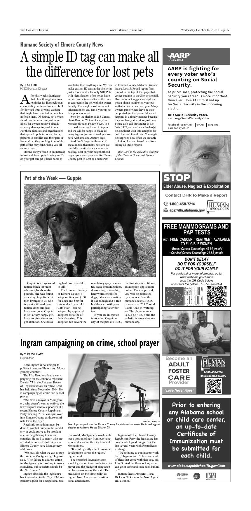 Page A03