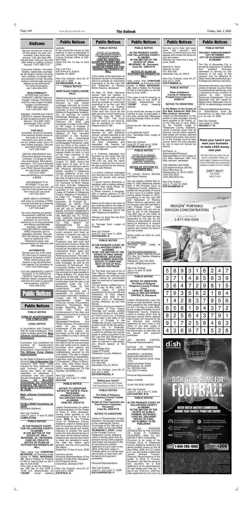 Page A10