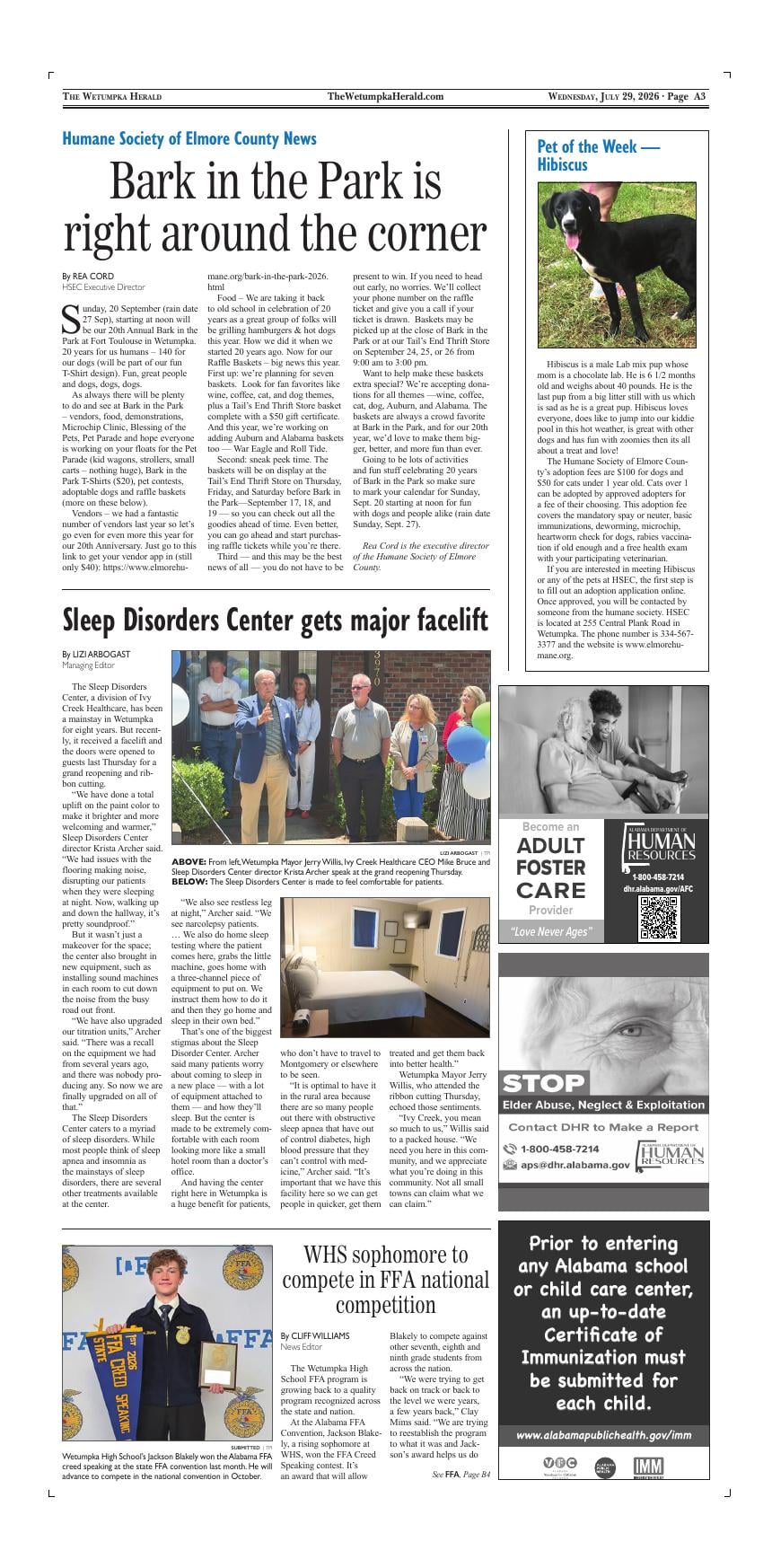 Page A03