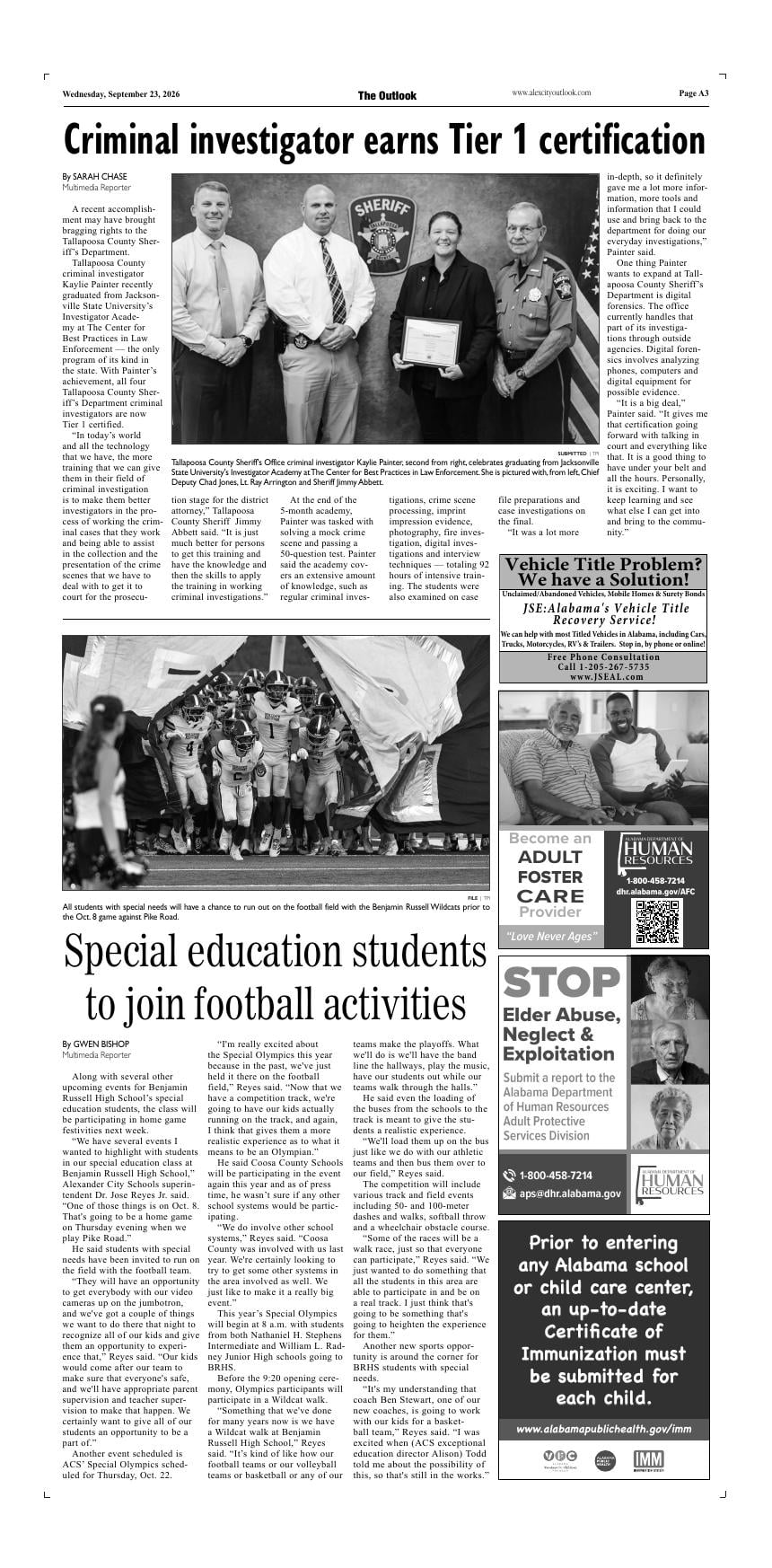 Page A03