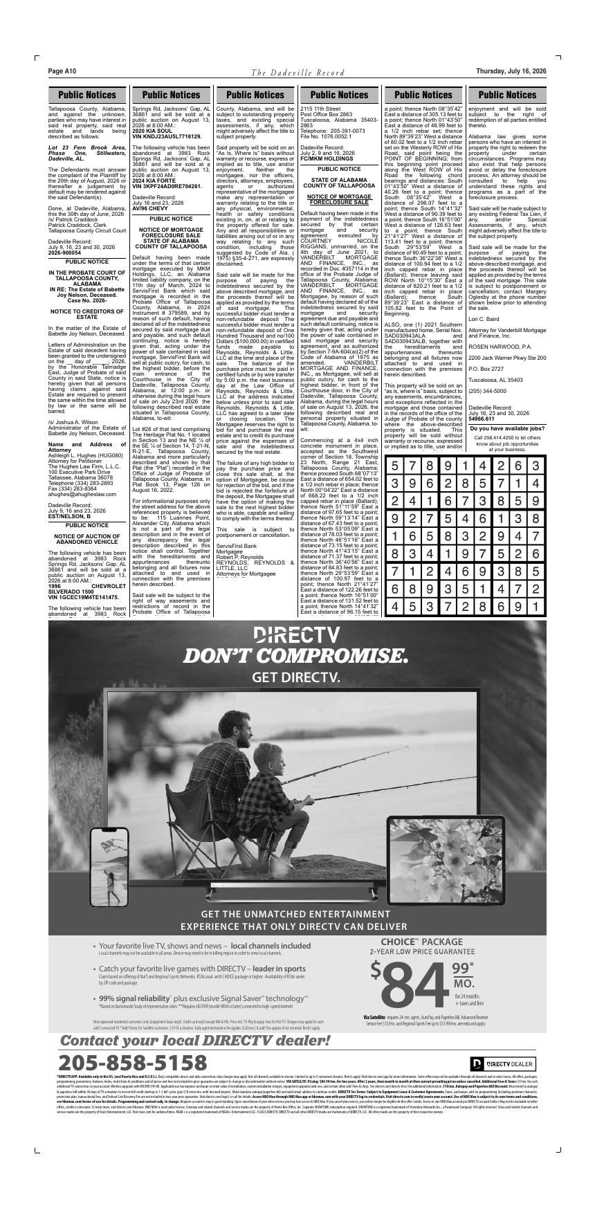 Page A10