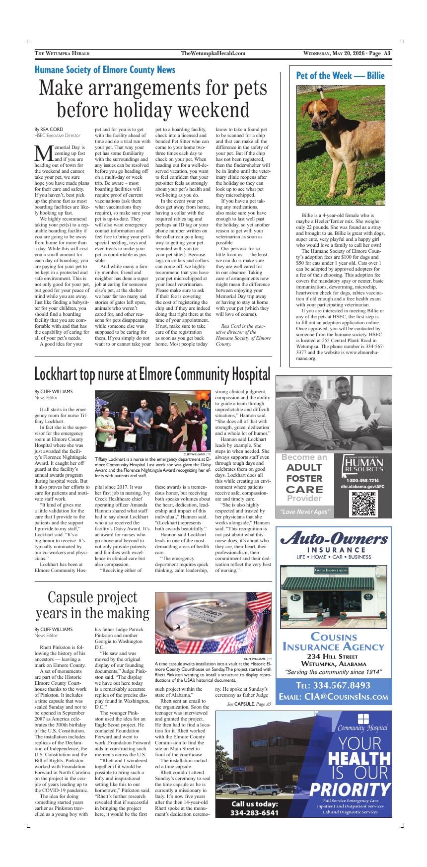 Page A03