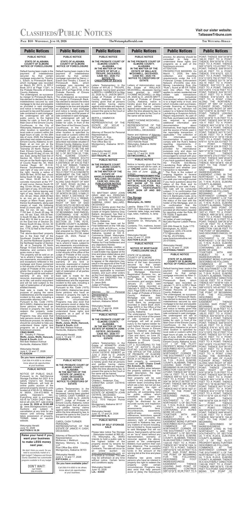 Page B10