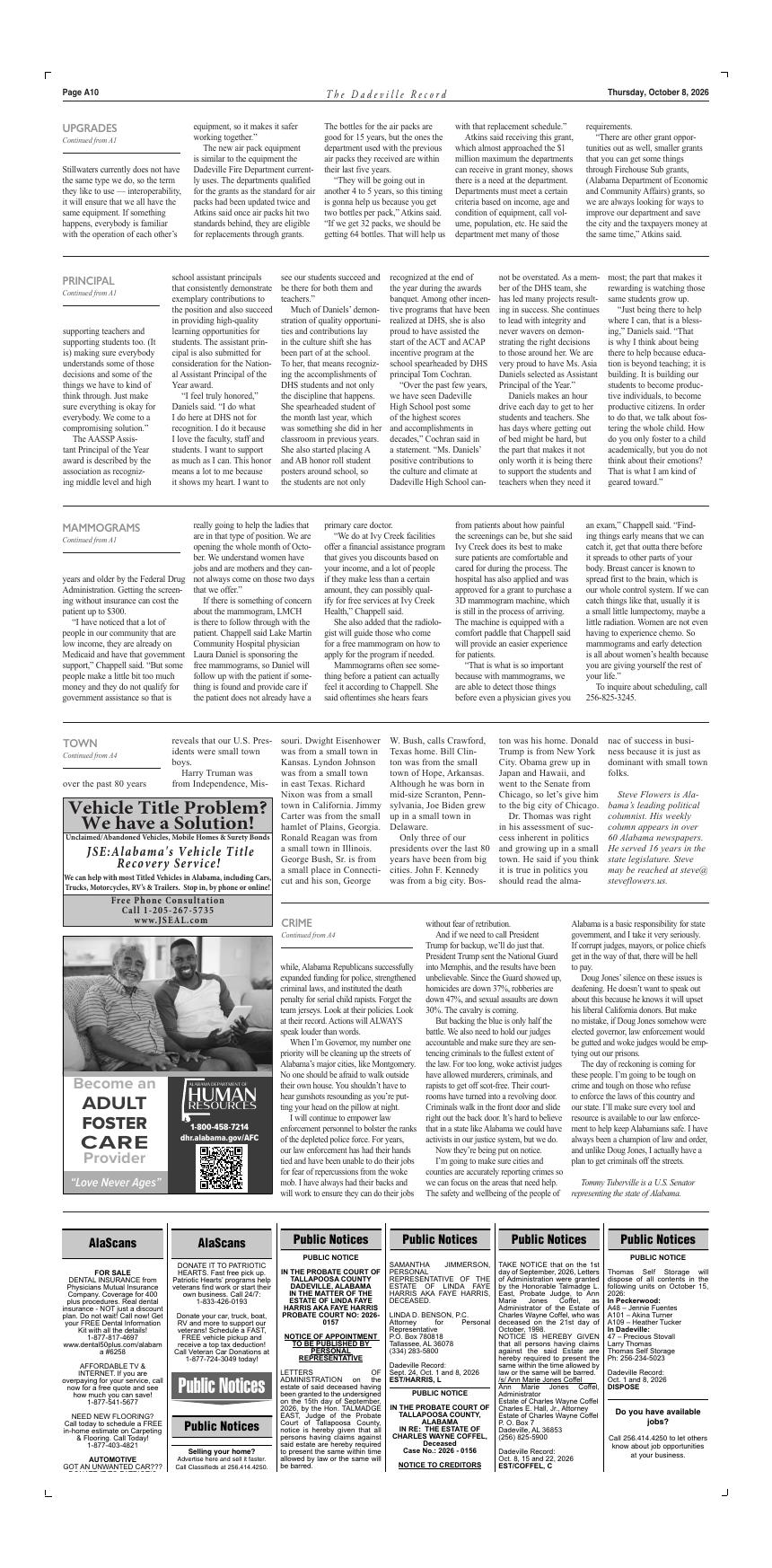 Page A10