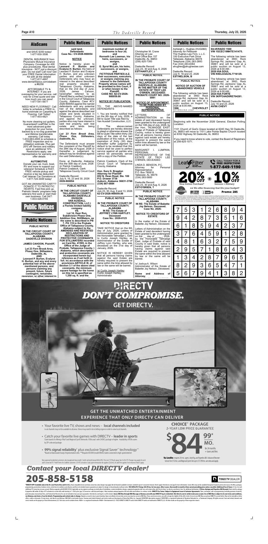Page A10