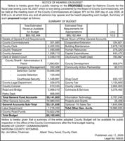NC Clerk- Elections - Ad from 2026-07-11