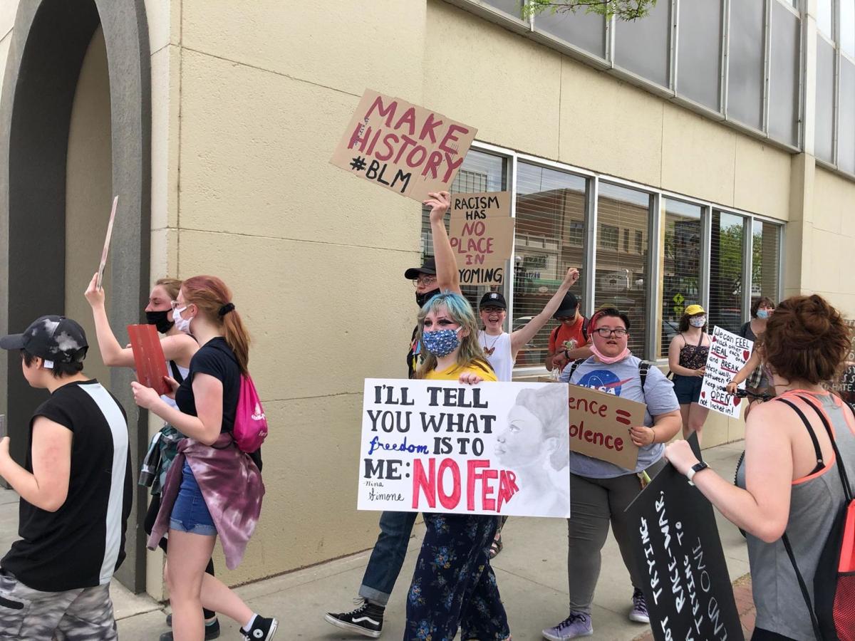 Casper protest