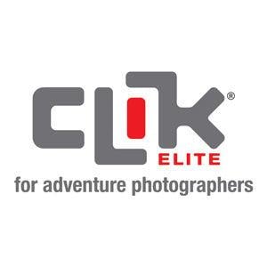 simple clik logo with tagline