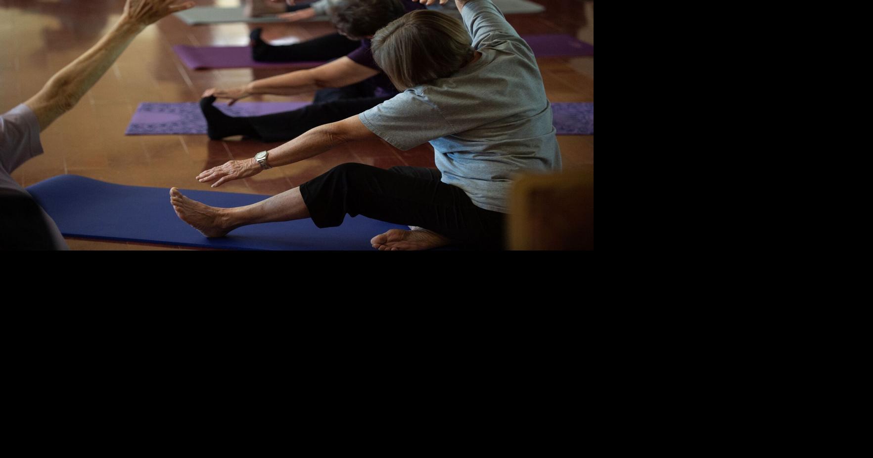 ‘The yoga crew’: Return of Senior Center yoga class keeps mind and body ...