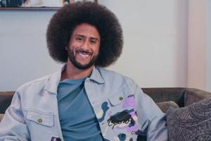 Colin Kaepernick sits for a portrait on June 12, 2023, Los Angeles, Calif.
