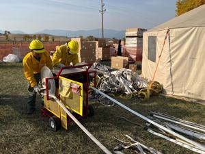 Weather continues to favor Wyoming wildfires