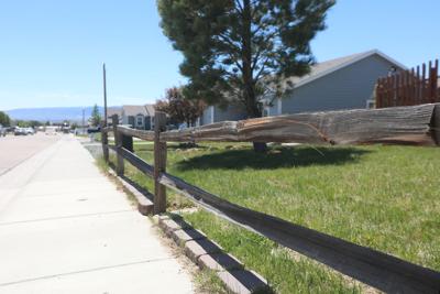 Her fence was hit, the driver fled. A Natrona Sheriff's deputy couldn’t solve the case, but he did something better