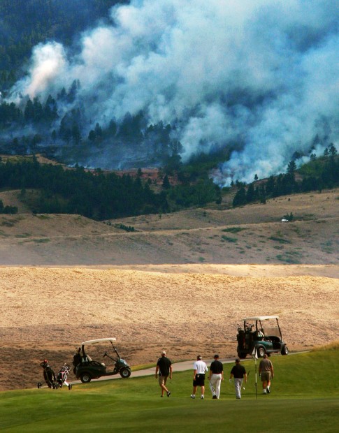 Casper Mountain Fire - Wednesday