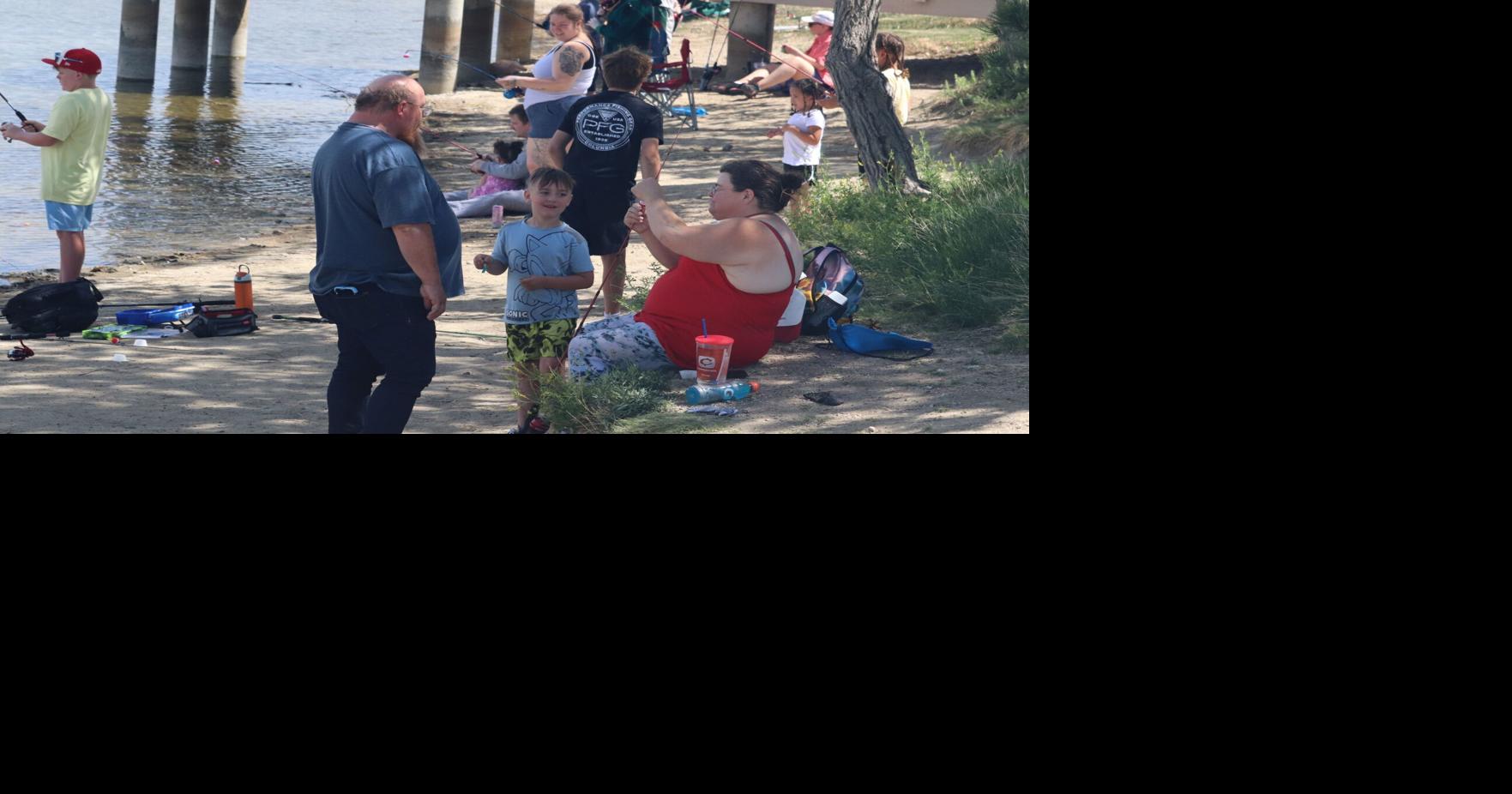 PHOTOS: Heat doesn't keep Casper families away from annual Kids Fishing Day