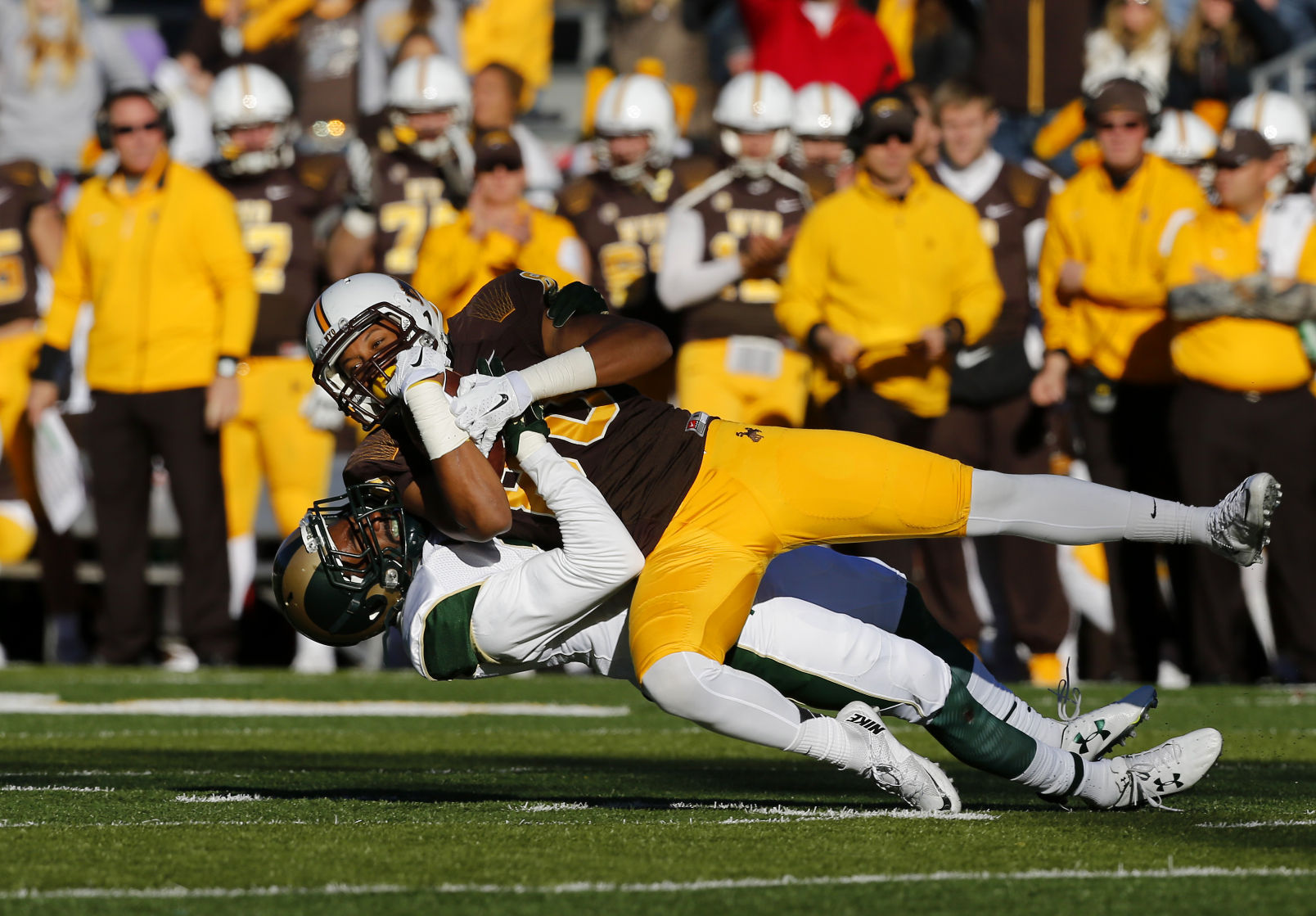 Injuries Take Toll On Wyoming In Border War Drubbing