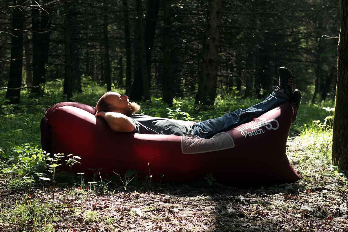 The Gear Junkie Testing the inflatable hammock test