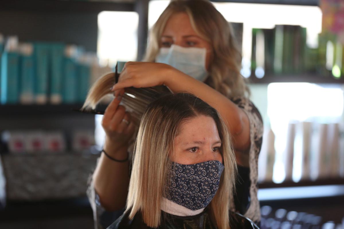 What S In A Haircut Residents Step Out To Take Solace In Routine As Salons Personal Care Businesses Reopen Casper Trib Com