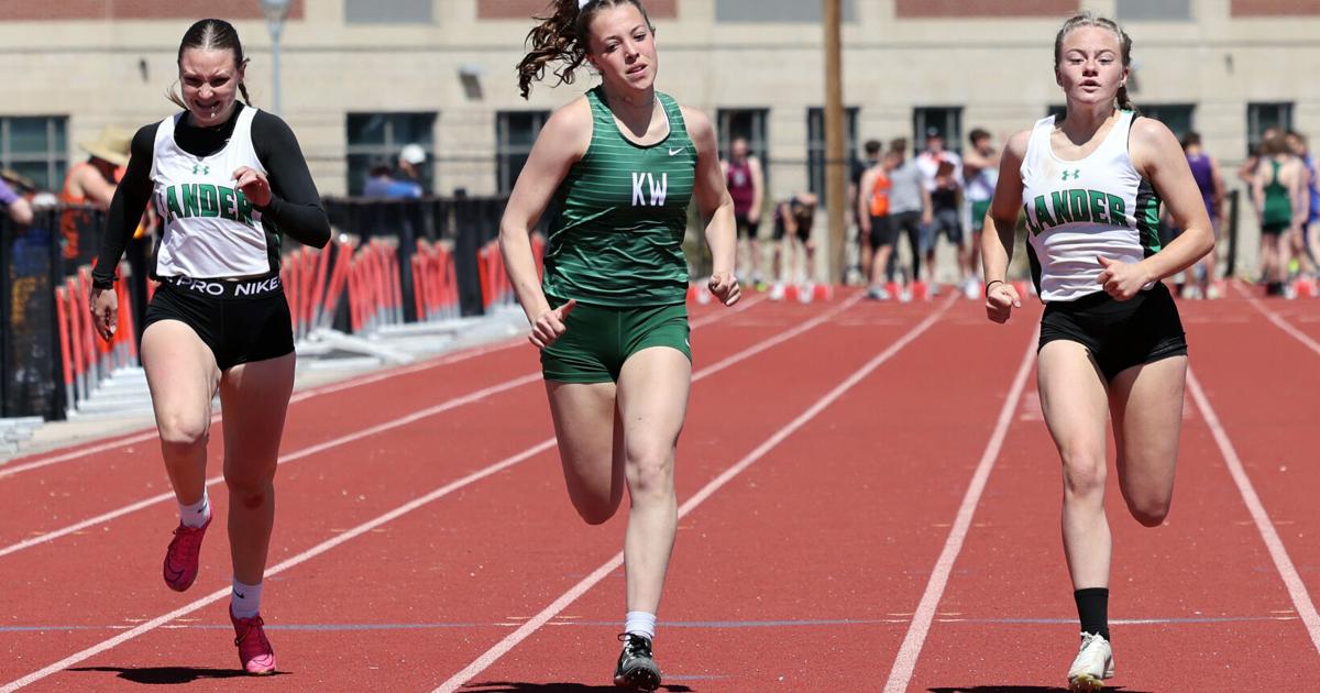 Wyoming high school track & field scoreboard