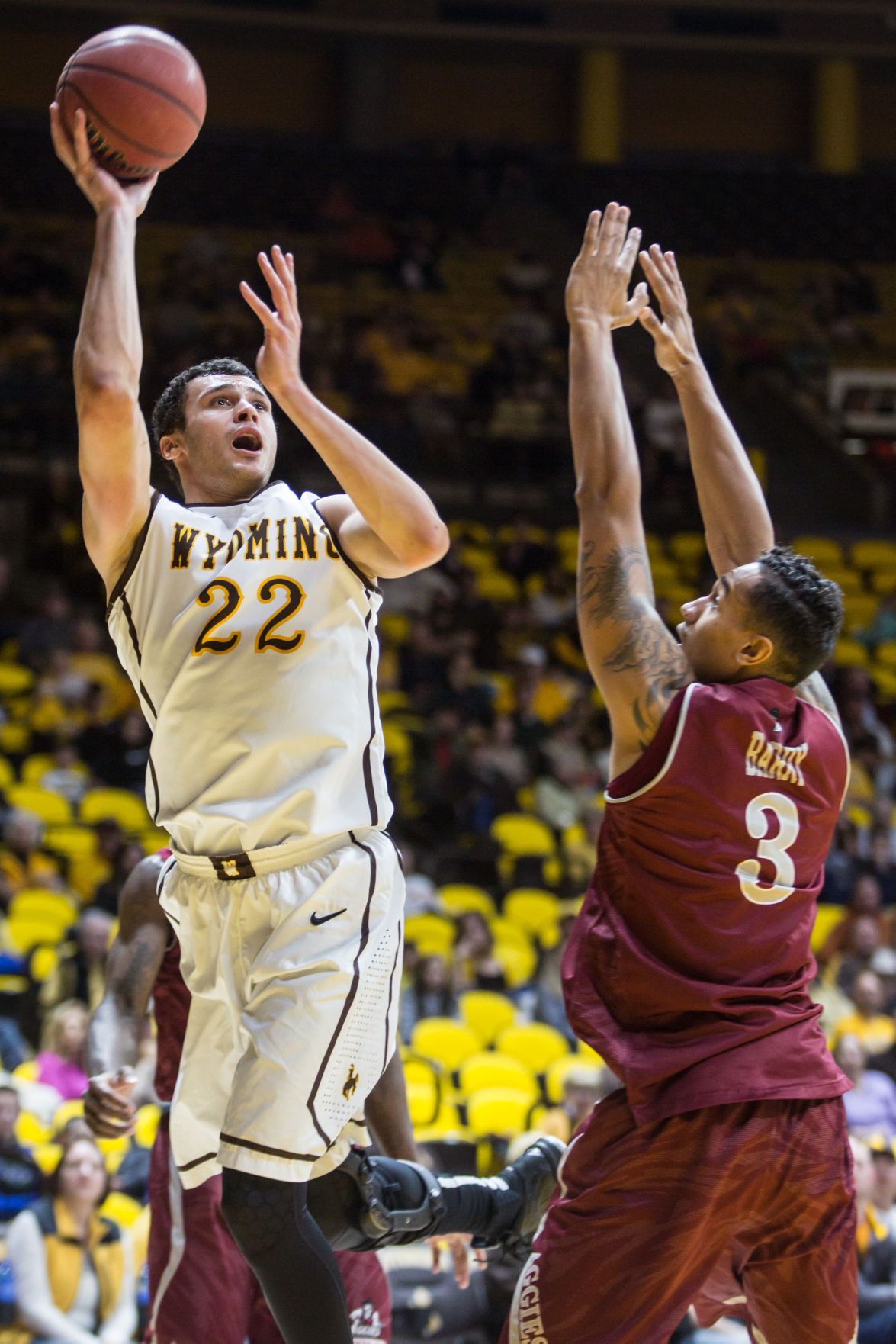 Gallery Wyoming vs. New Mexico State Men's Basketball Men's