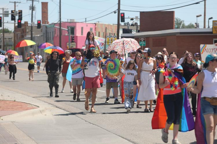 Pride Takes Action march 2025