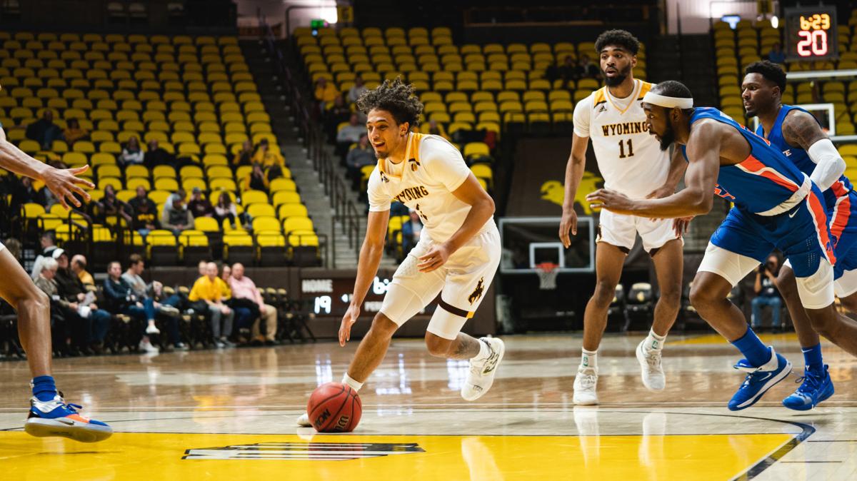 Wyoming Loses Late Lead Falls To Boise State Men S Basketball