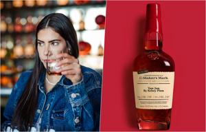 Four-time WNBA All-Star Kelsey Plum has partnered with Maker's Mark to release "Yam Jam" through its Private Selection program. The bourbon from the LA Sparks point guard will be available on May 7.