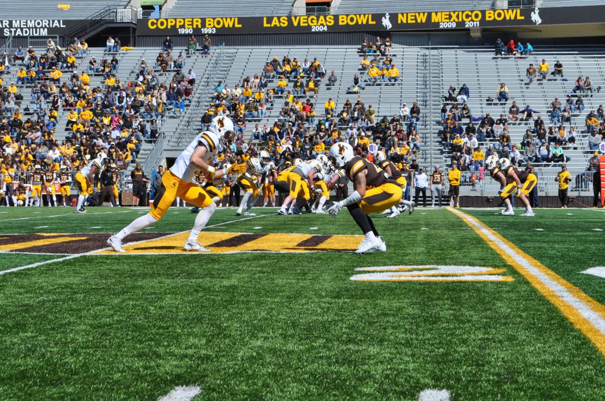 Wyoming football wraps up camp with Saturday's spring game at War