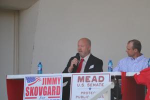Jimmy Skovgard at Politics in the Park
