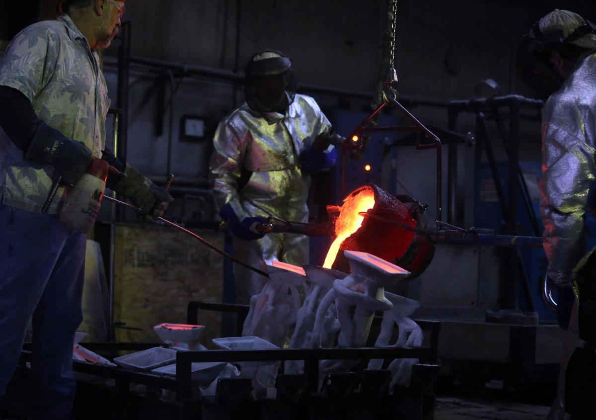 Lander bronze foundry produces sculptures seen across the country