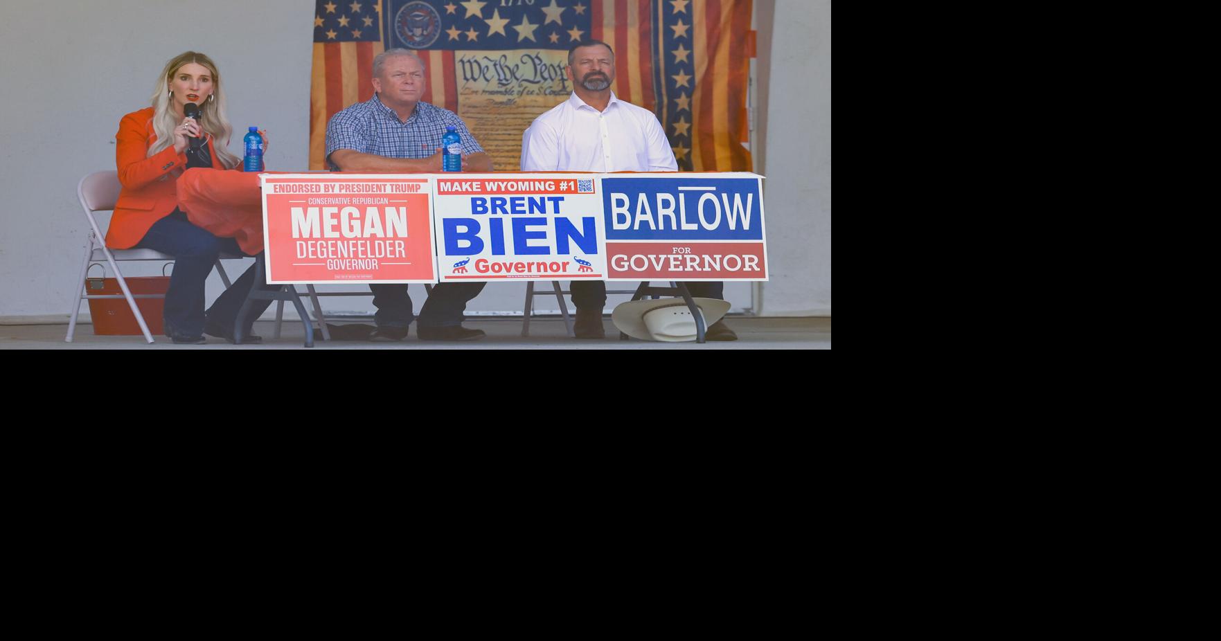 Gubernatorial candidates agree on Wyoming’s problems, but clash over government’s role in fixing them