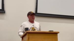 Sawvel discusses the first scrimmage of camp