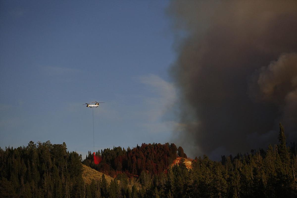 A fire burning in western Wyoming has now destroyed 55 homes Wyoming News