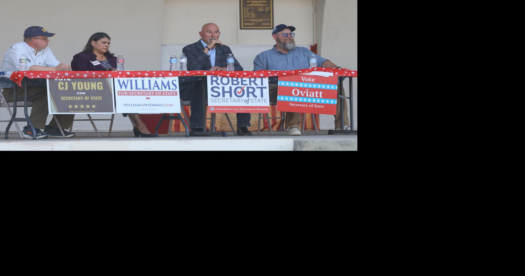 PHOTOS: Secretary of state and state superintendent candidates make their case at Politics in the Park