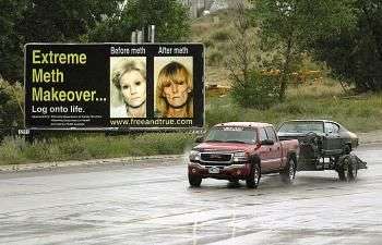 State sponsors anti-meth billboards