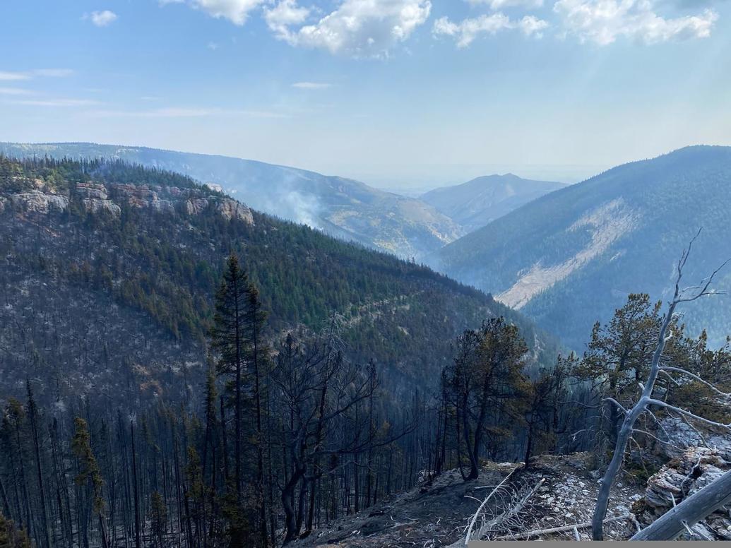 Crater Ridge fire grows to 600 acres, still 0 contained Wyoming News