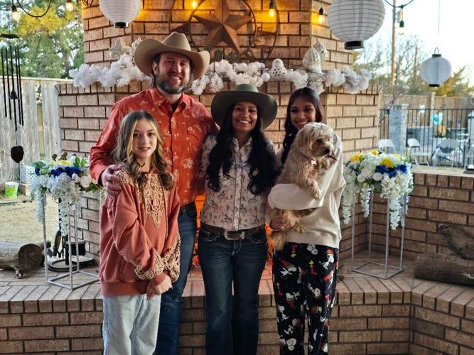 Brett Lane and family