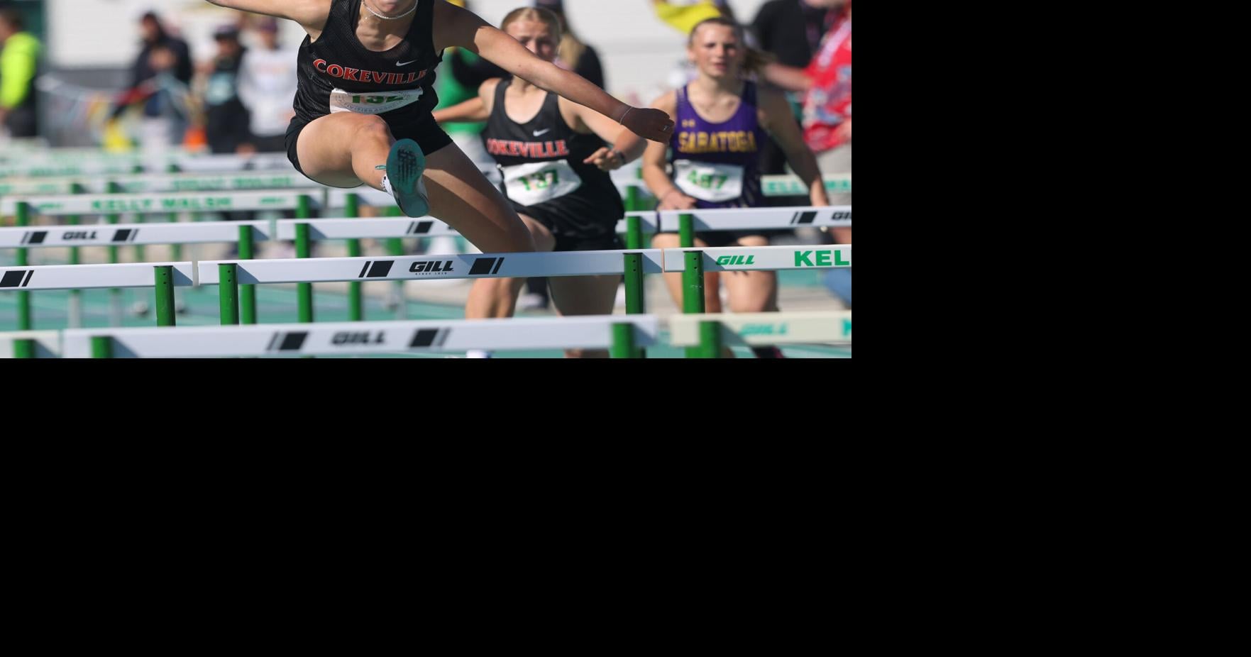 Cokeville's Addison Barnes finishes prep career with 15 state track titles