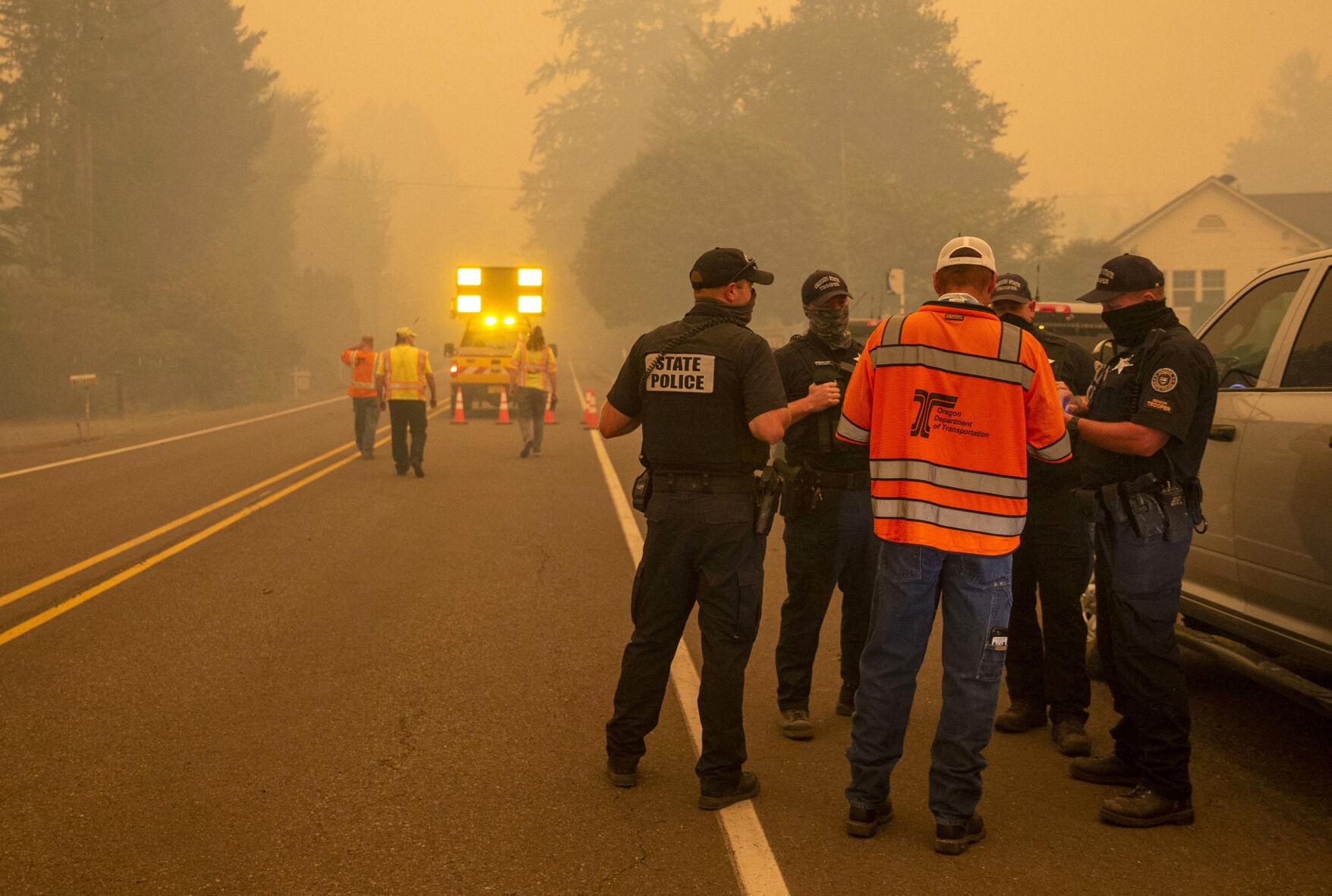 Pacific Northwest fires burn hundreds of homes; Oregon governor says