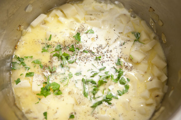 Real Food Workshop soup close-up